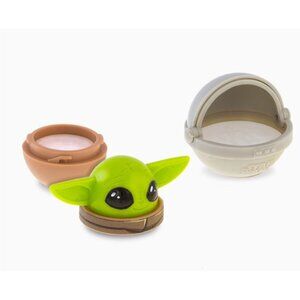 Mad Beauty Star Wars Mandalorian Grogu Lip Balm Duo Set With Yoda & Pod Design